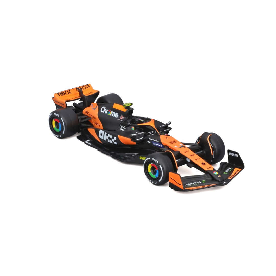 McLaren F1 MCL38 Bburago Scala 1:43 Diecast #4 Lando Norris F1 2024 - 18-38214N