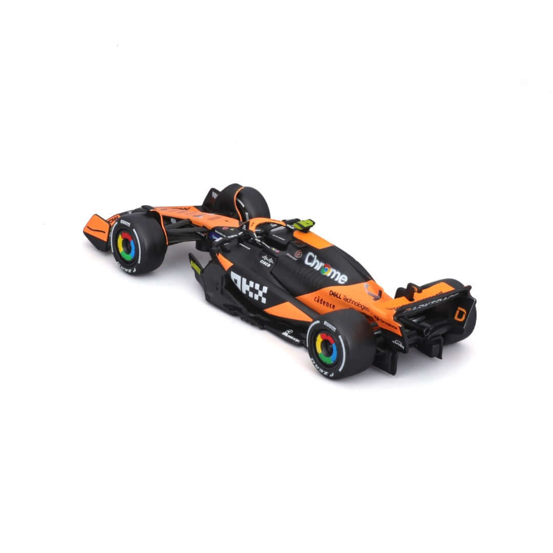 McLaren F1 MCL38 Bburago Scala 1:43 Diecast #4 Lando Norris F1 2024 - 18-38214N