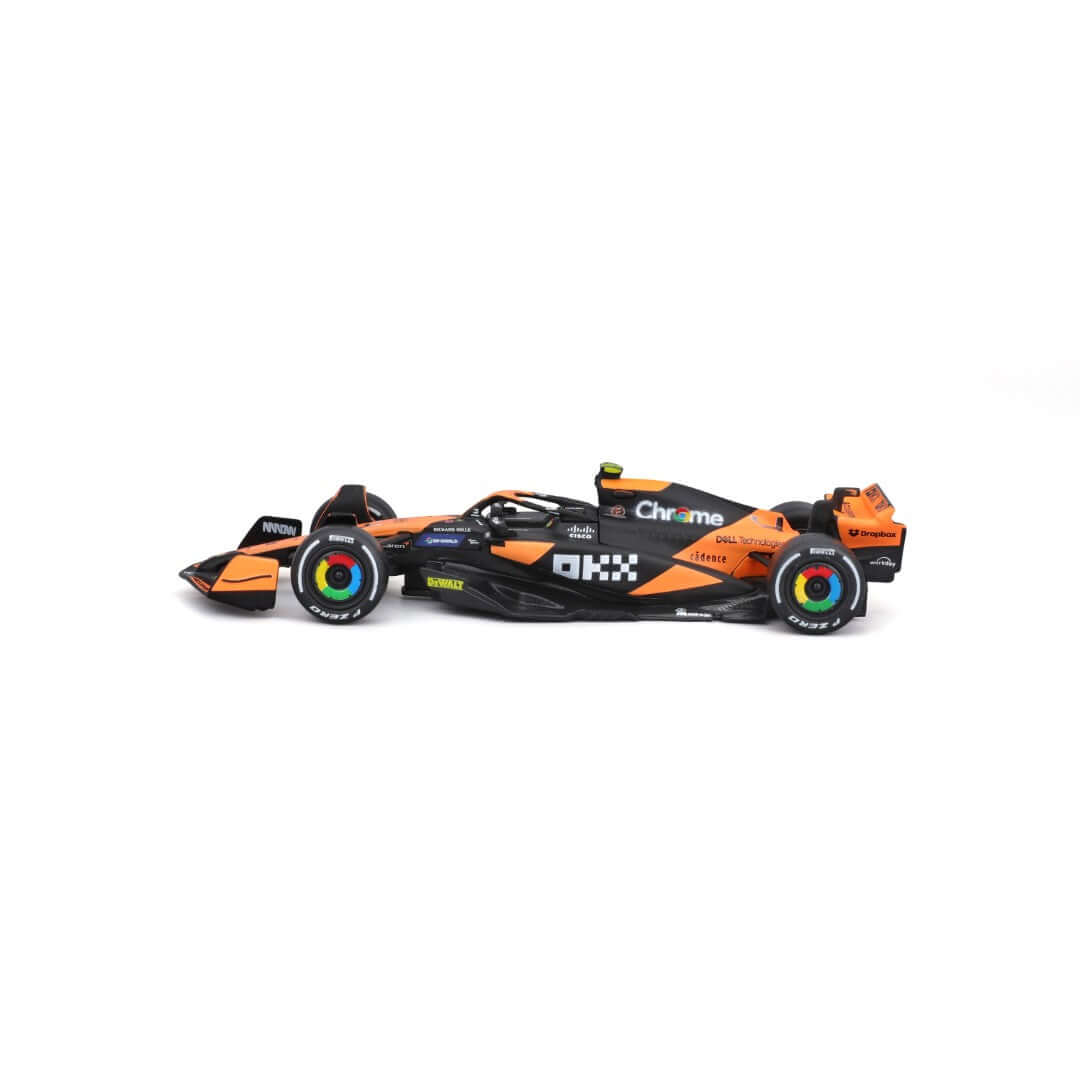 McLaren F1 MCL38 Bburago Scala 1:43 Diecast #4 Lando Norris F1 2024 - 18-38214N