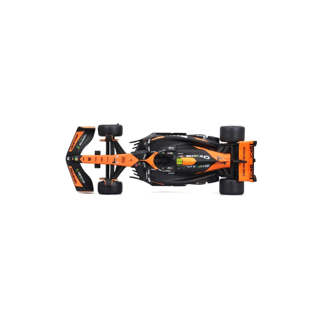 McLaren F1 MCL38 Bburago Scala 1:43 Diecast #4 Lando Norris F1 2024 - 18-38214N