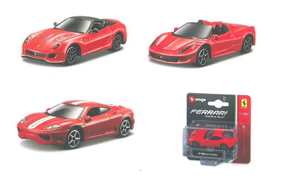 MODELLINI AUTO BURAGO FERRARI R&P 1:64   93956