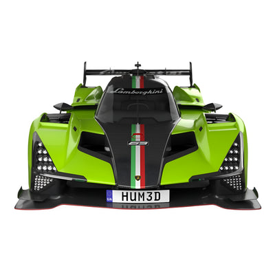 Modellino Lamborghini SC63 Le Mans 2023 Bburago 1:43 vista laterale