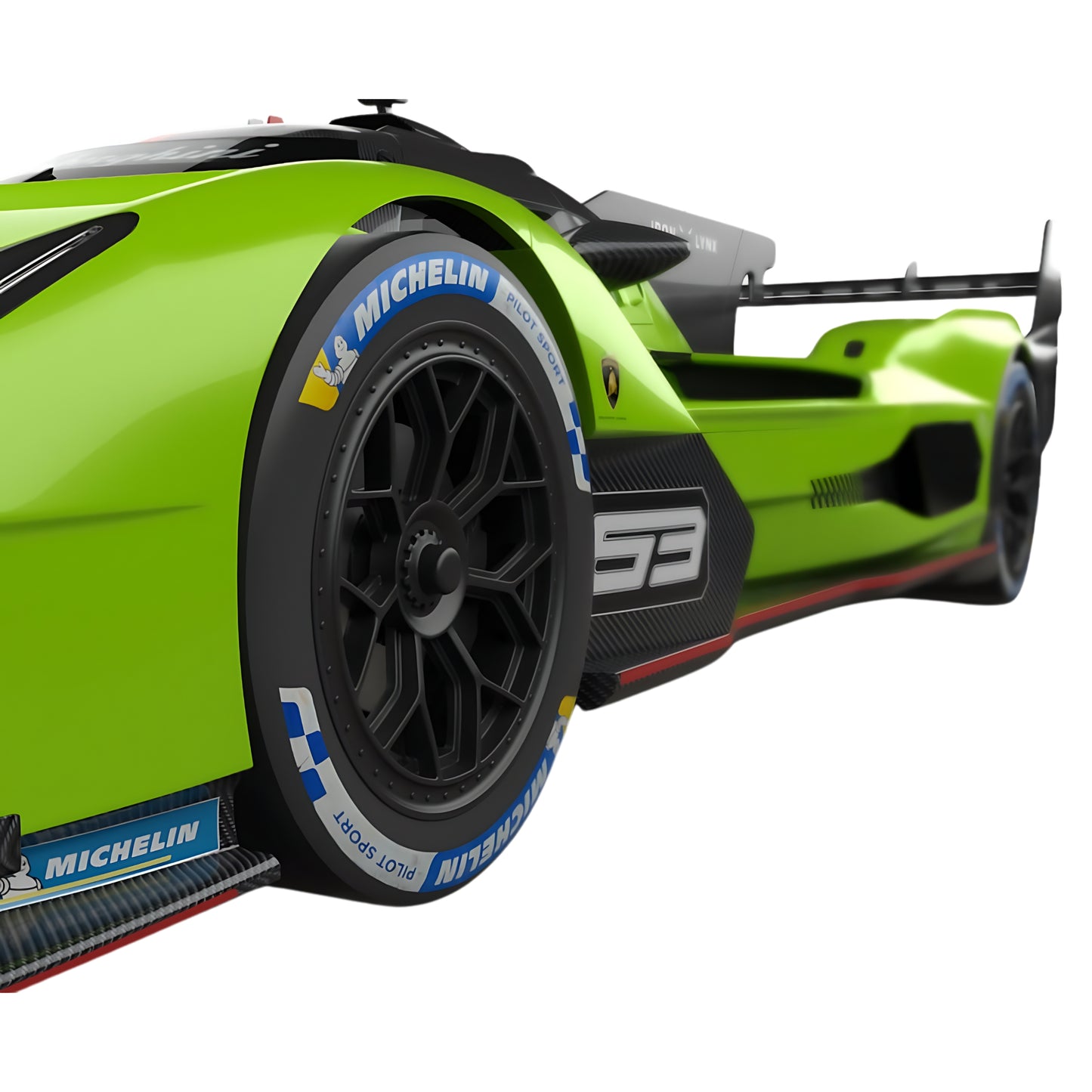 Modellino Lamborghini SC63 2023 Bburago 1:43 dettaglio