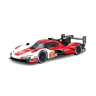 MODELLINO AUTO DIE CAST BBURAGO CDU PORSCHE 963 #5 - 2023 24H LE MANS 1:43 - 18-60057P1