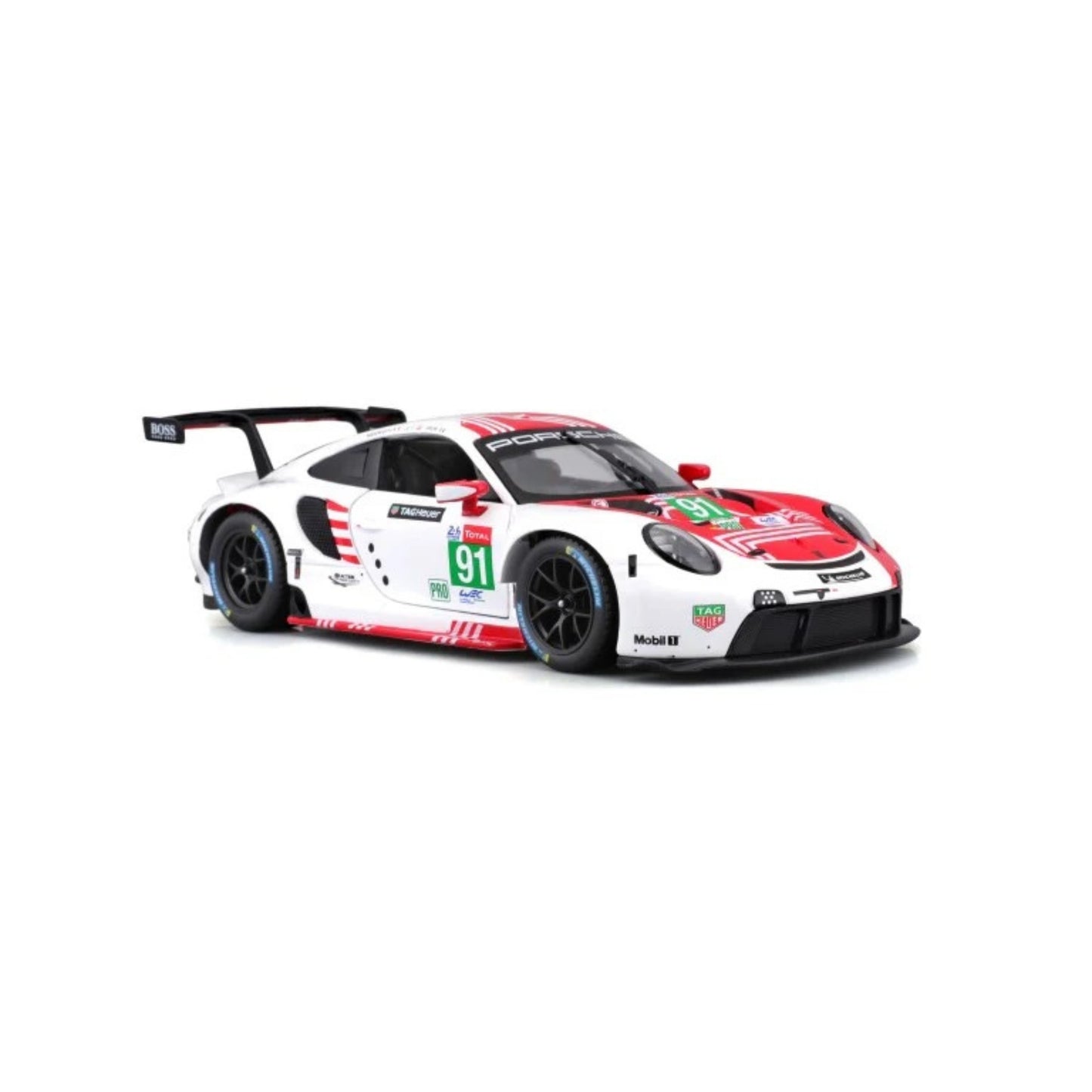 Modellino Porsche 911 RSR 2020 Bburago 1:43 dettaglio