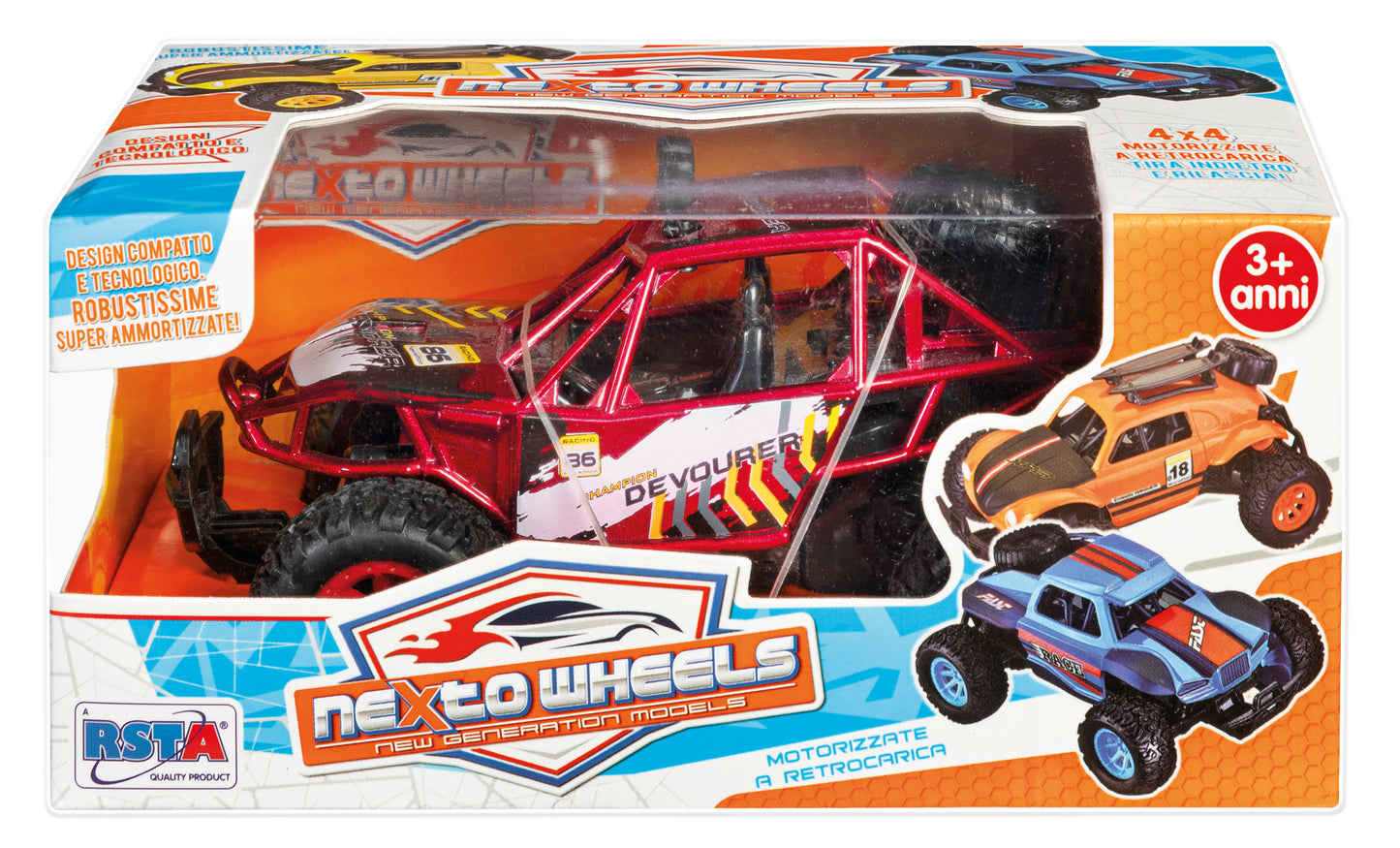 AUTO NEXTO WHEELS DIE CAST OFFROAD METALLO - 10899