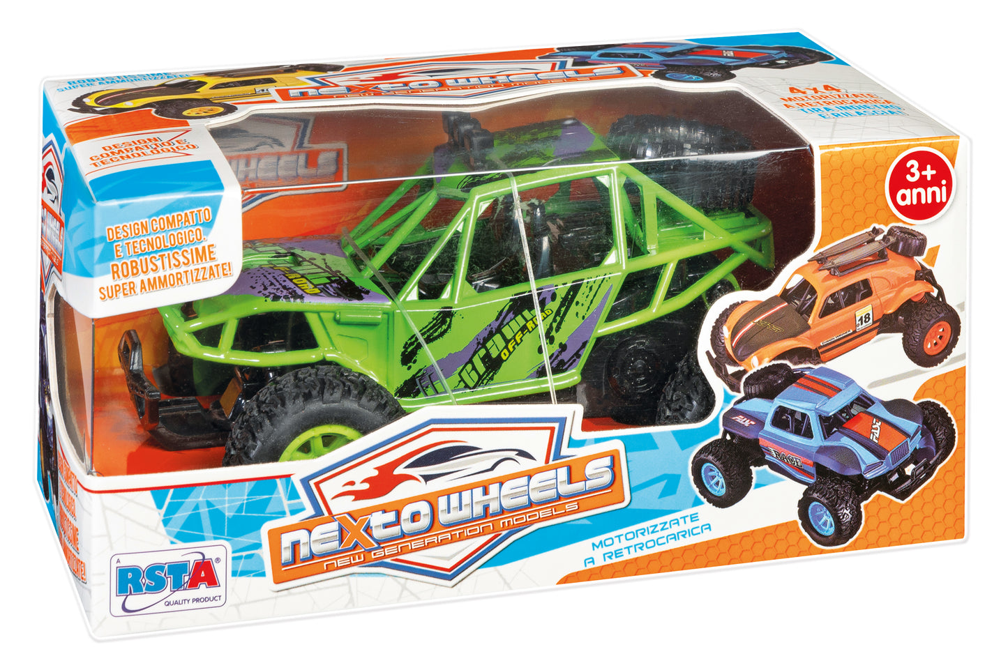 AUTO NEXTO WHEELS DIE CAST OFFROAD METALLO - 10899