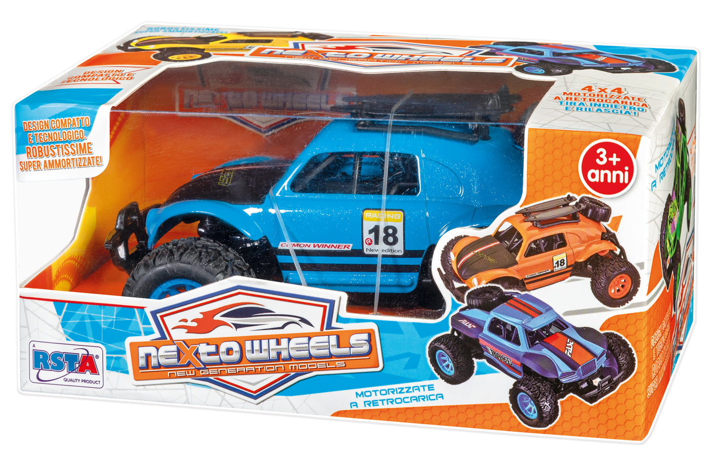 AUTO NEXTO WHEELS DIE CAST OFFROAD METALLO - 10899