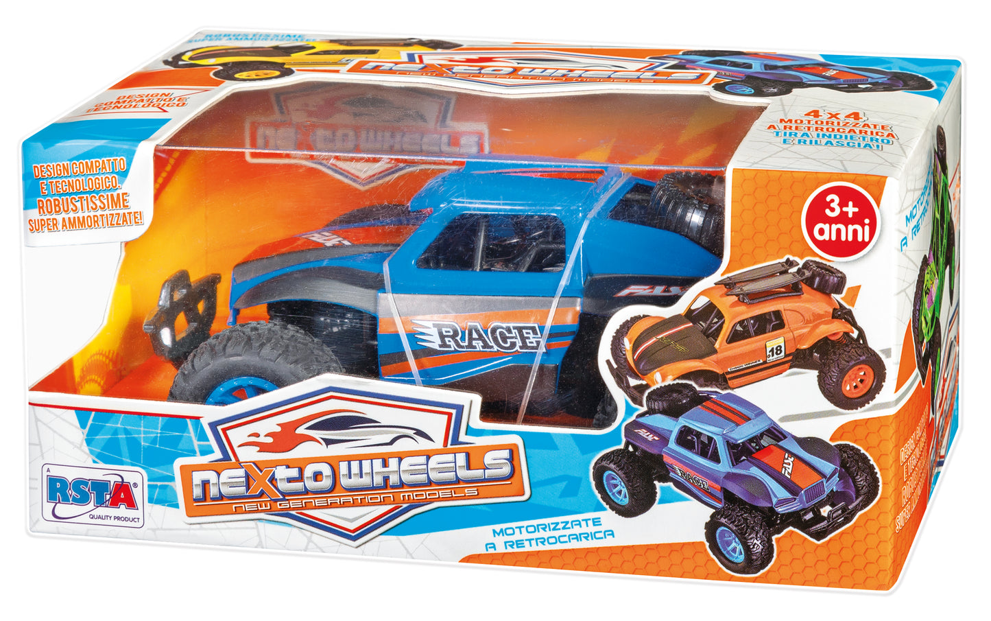 AUTO NEXTO WHEELS DIE CAST OFFROAD METALLO - 10899