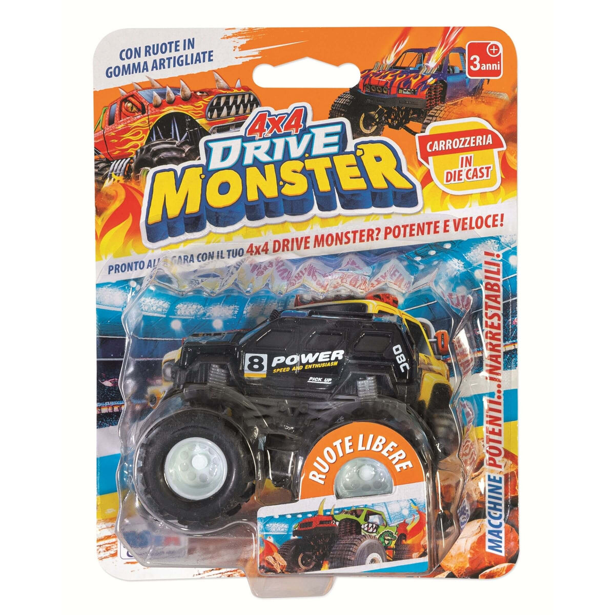 Blister Auto 4x4 Drive Monster - 12055 - 1 Pezzo