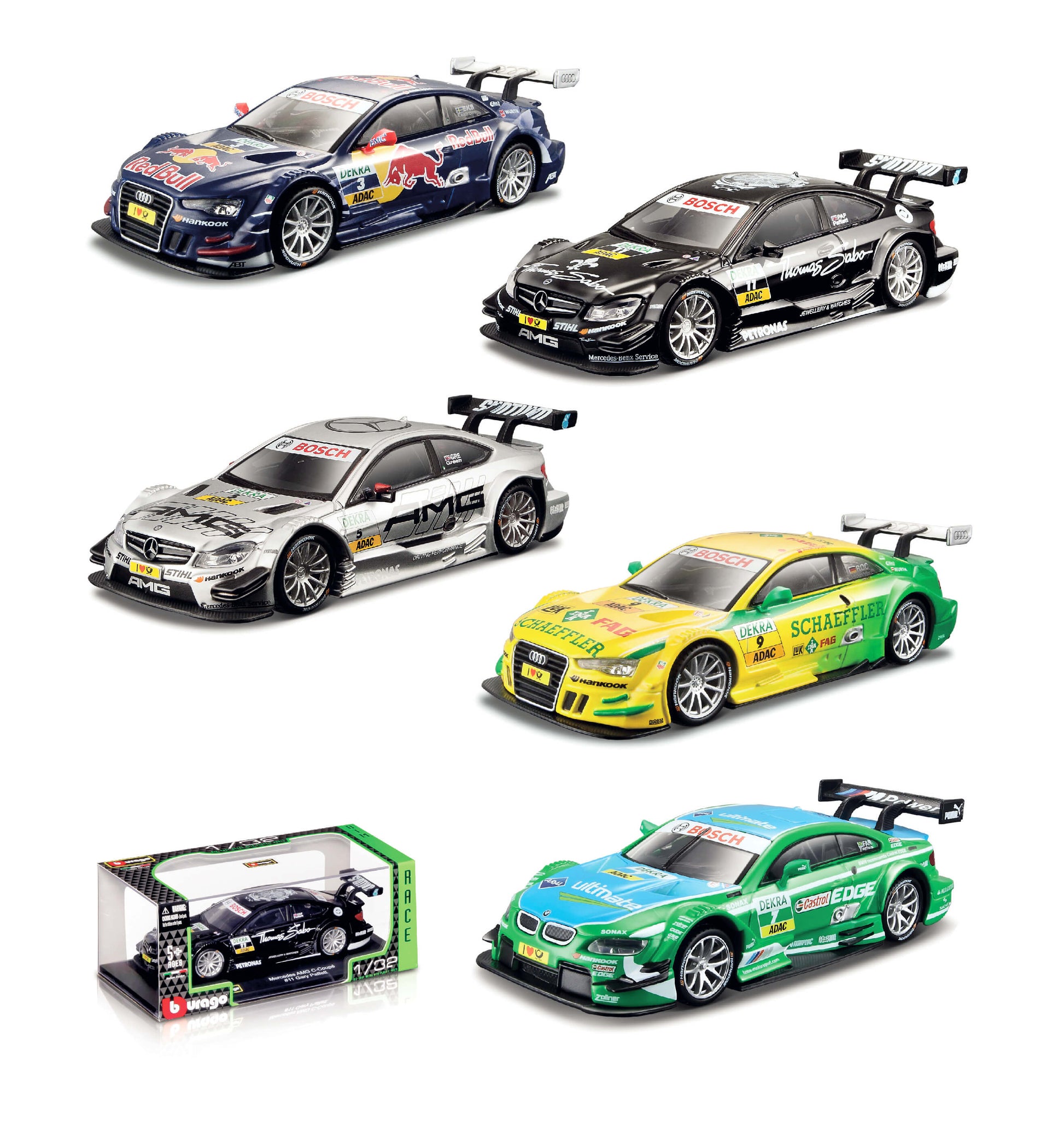 Modellini die cast Burago DTM scala 1:32 - 18-41151