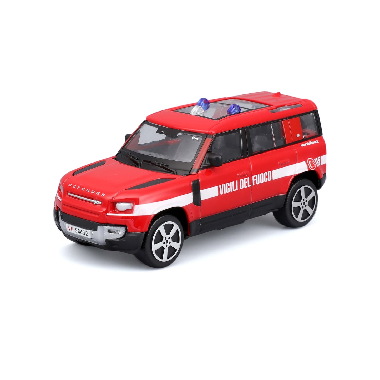 Bburago Vigili del Fuoco Modellini Veicoli Assortiti Scala 1:43 - 18-01766