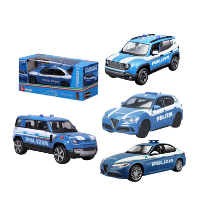 Bburago Auto Die Cast Polizia 1:43 - 18-01322