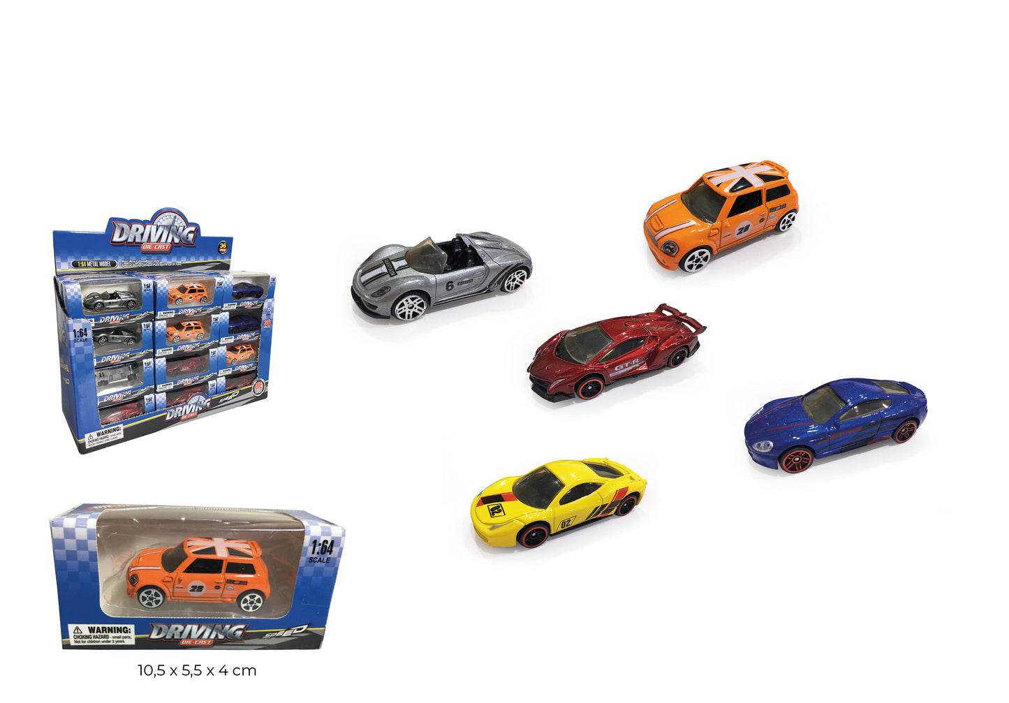 Modellini racing car A scala 1:64 - 95456