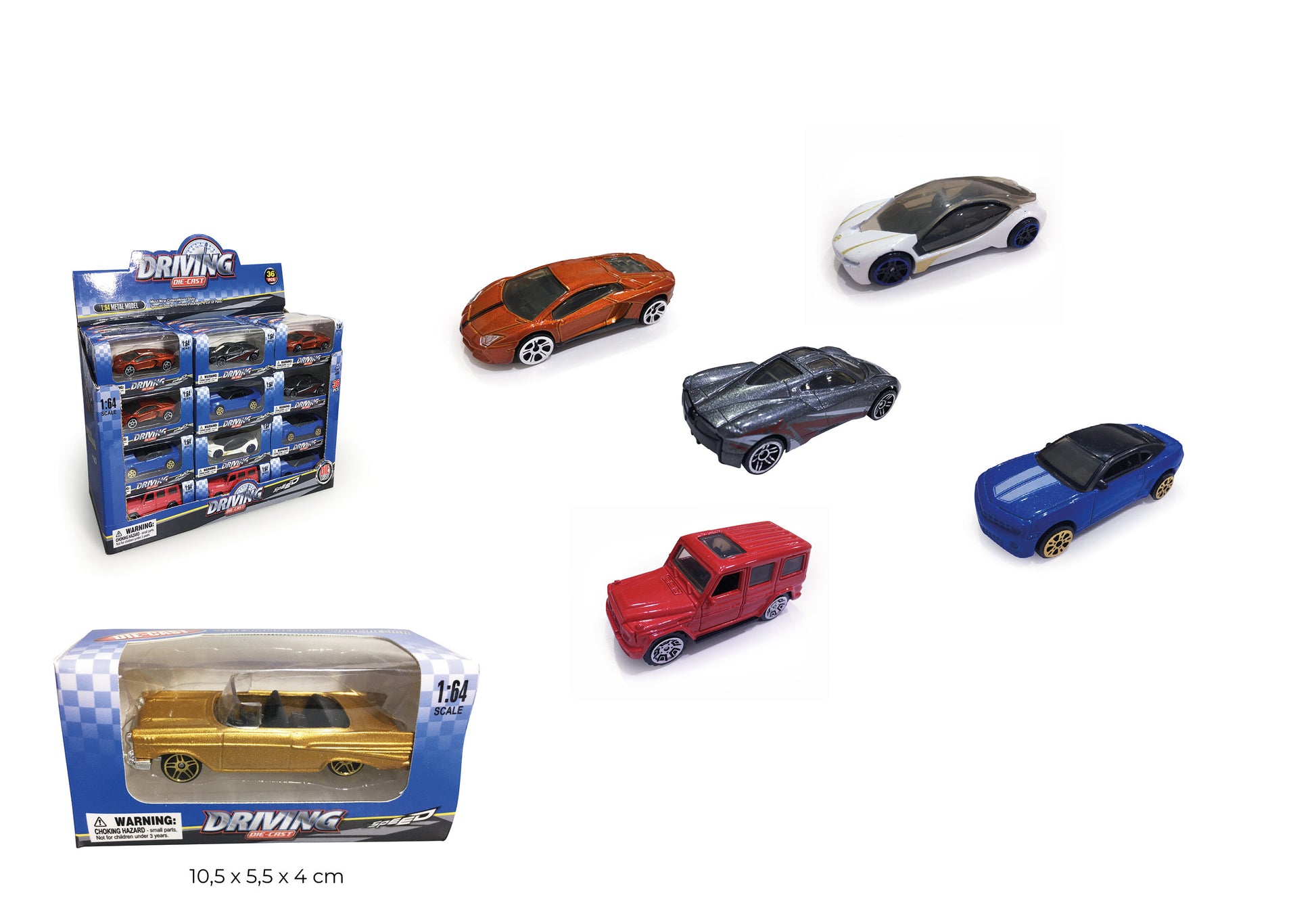 Modellini racing car B scala 1:64 - 95457
