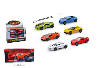 Modellini racing car retrocarica scala 1:50 - 95444