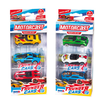 MOTORCAST AUTO METALLO (3PZ) 10292