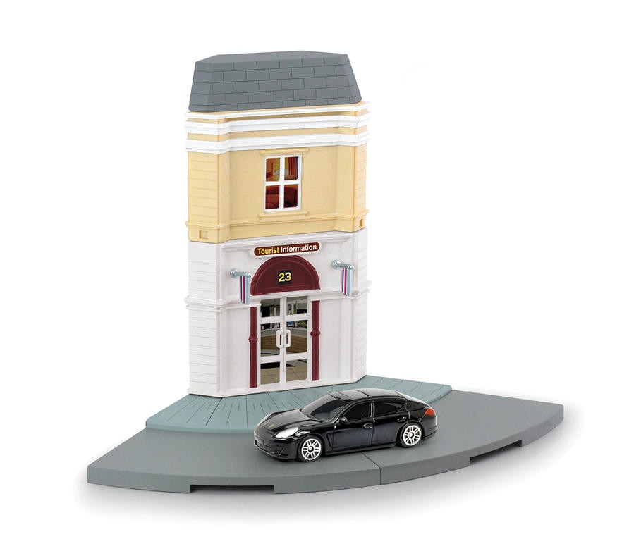 MODELLINI AUTO RMZ DIORAMA SERIES PANAMERA - 1:64 - 94663