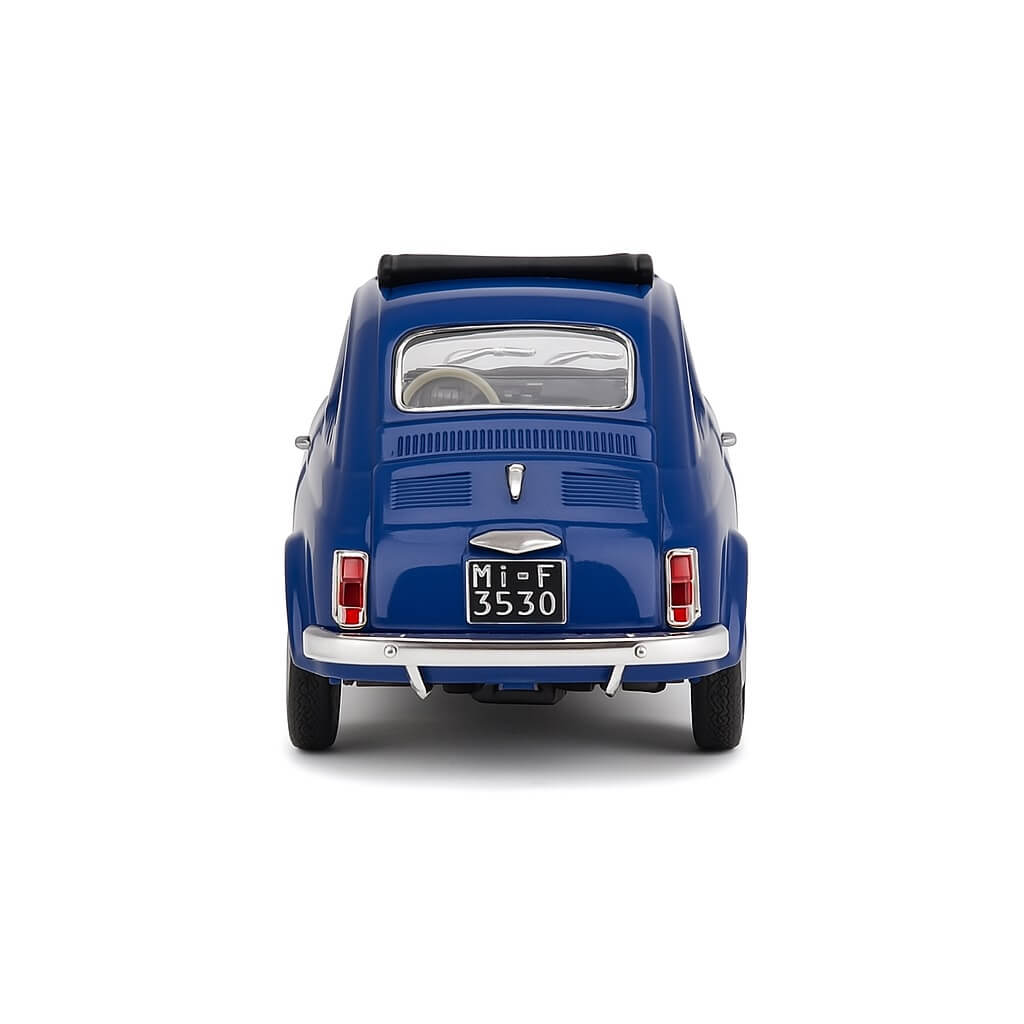 MODELLINO DIE CAST FIAT 500L 1968 BLU - 1:18 - 18-12035