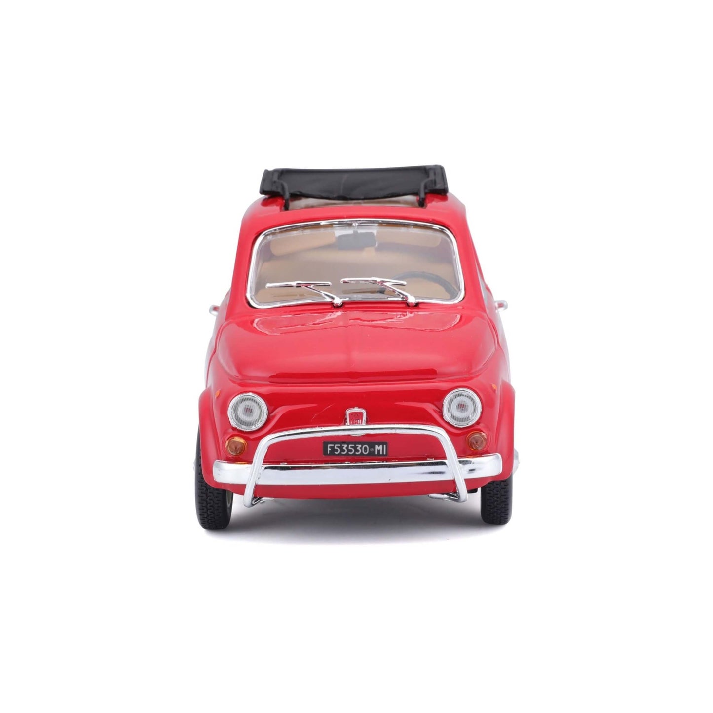 MODELLINO DIE CAST FIAT 500L 1968 ROSSA - 1:18 - 18-12035