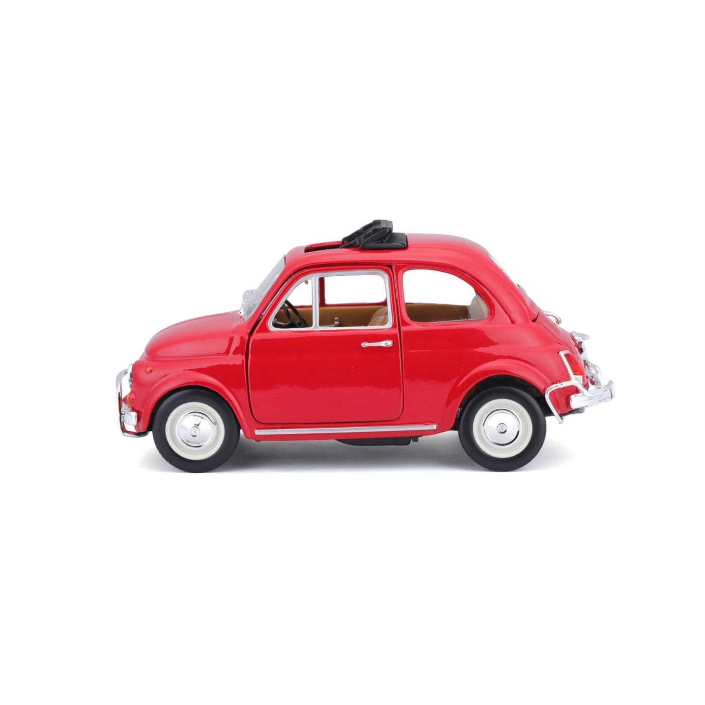MODELLINO DIE CAST FIAT 500L 1968 ROSSA - 1:18 - 18-12035