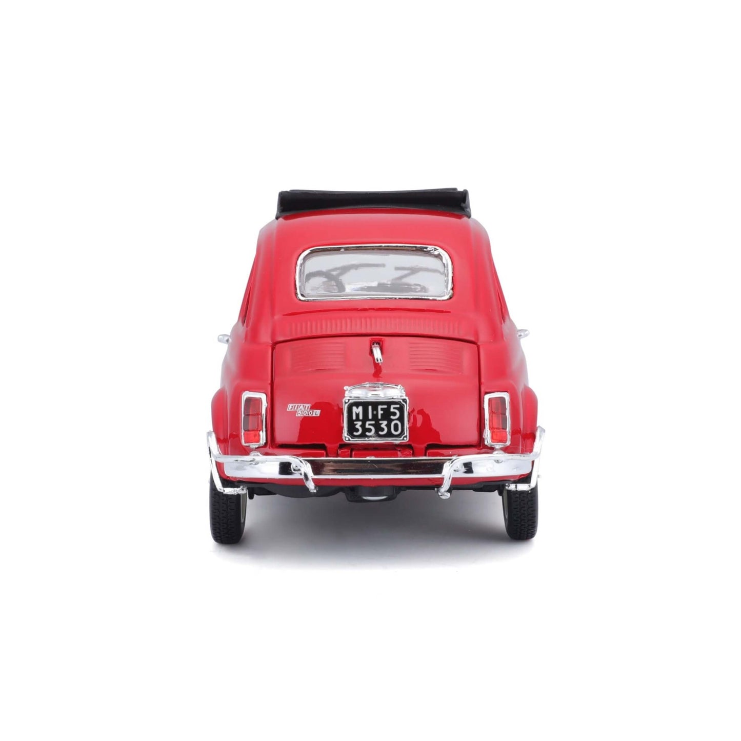 MODELLINO DIE CAST FIAT 500L 1968 ROSSA - 1:18 - 18-12035