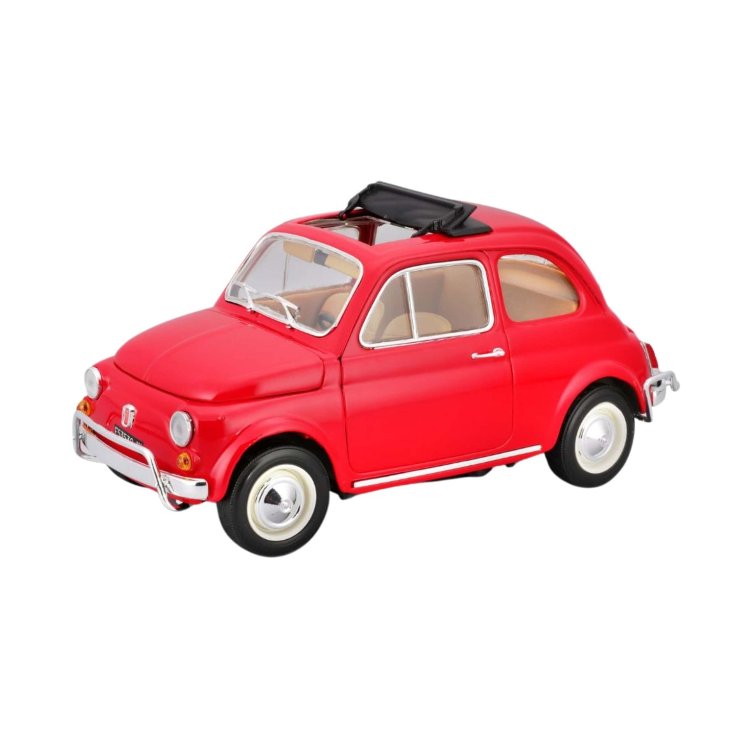 MODELLINO DIE CAST FIAT 500L 1968 ROSSA - 1:18 - 18-12035