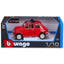 MODELLINO DIE CAST FIAT 500L 1968 ROSSA - 1:18 - 18-12035