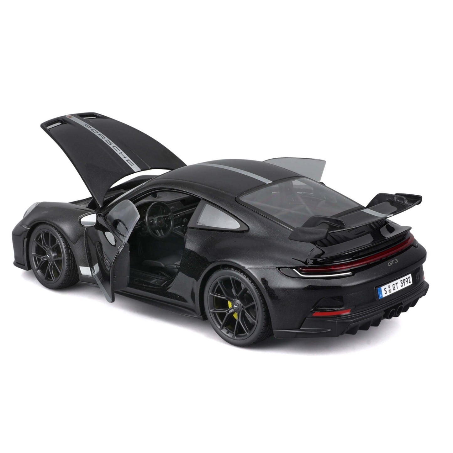 MODELLINO DIE CAST PORSCHE 911 GT3 NERA 2022 - 1:18 - 36458