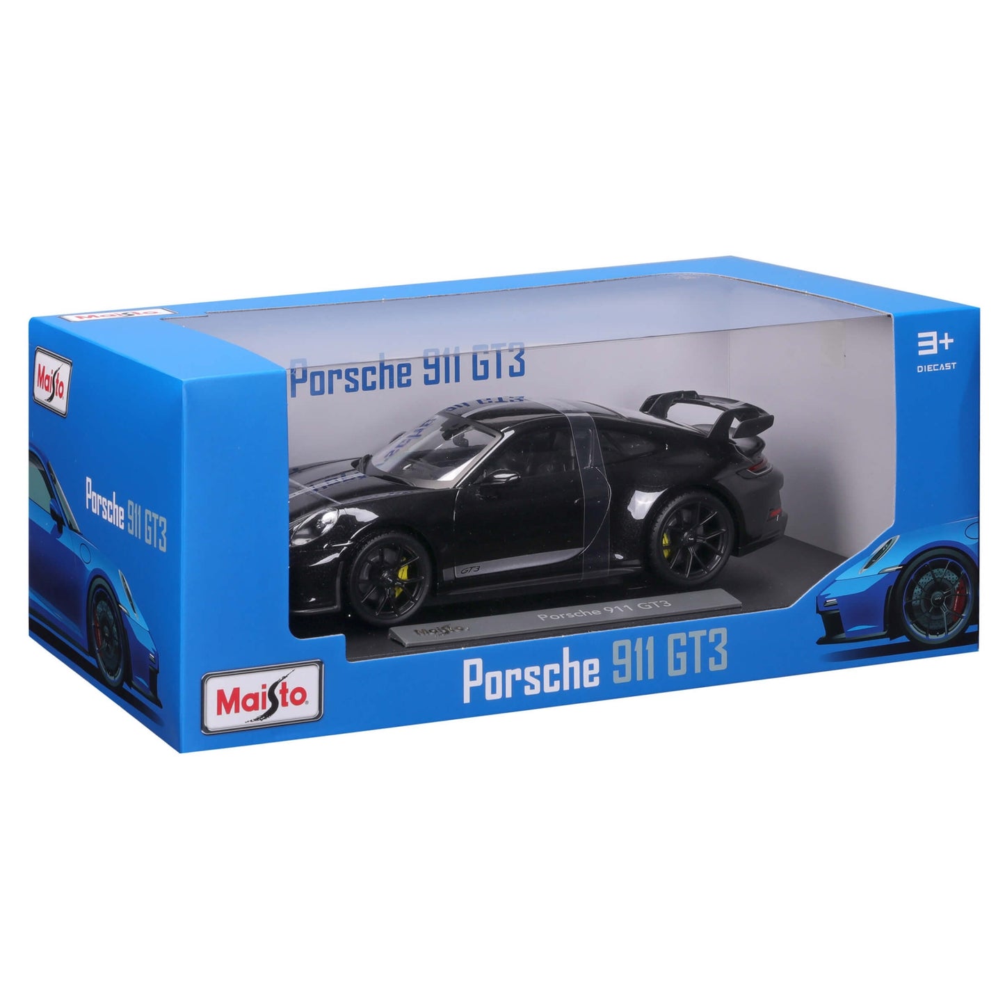MODELLINO DIE CAST PORSCHE 911 GT3 NERA 2022 - 1:18 - 36458