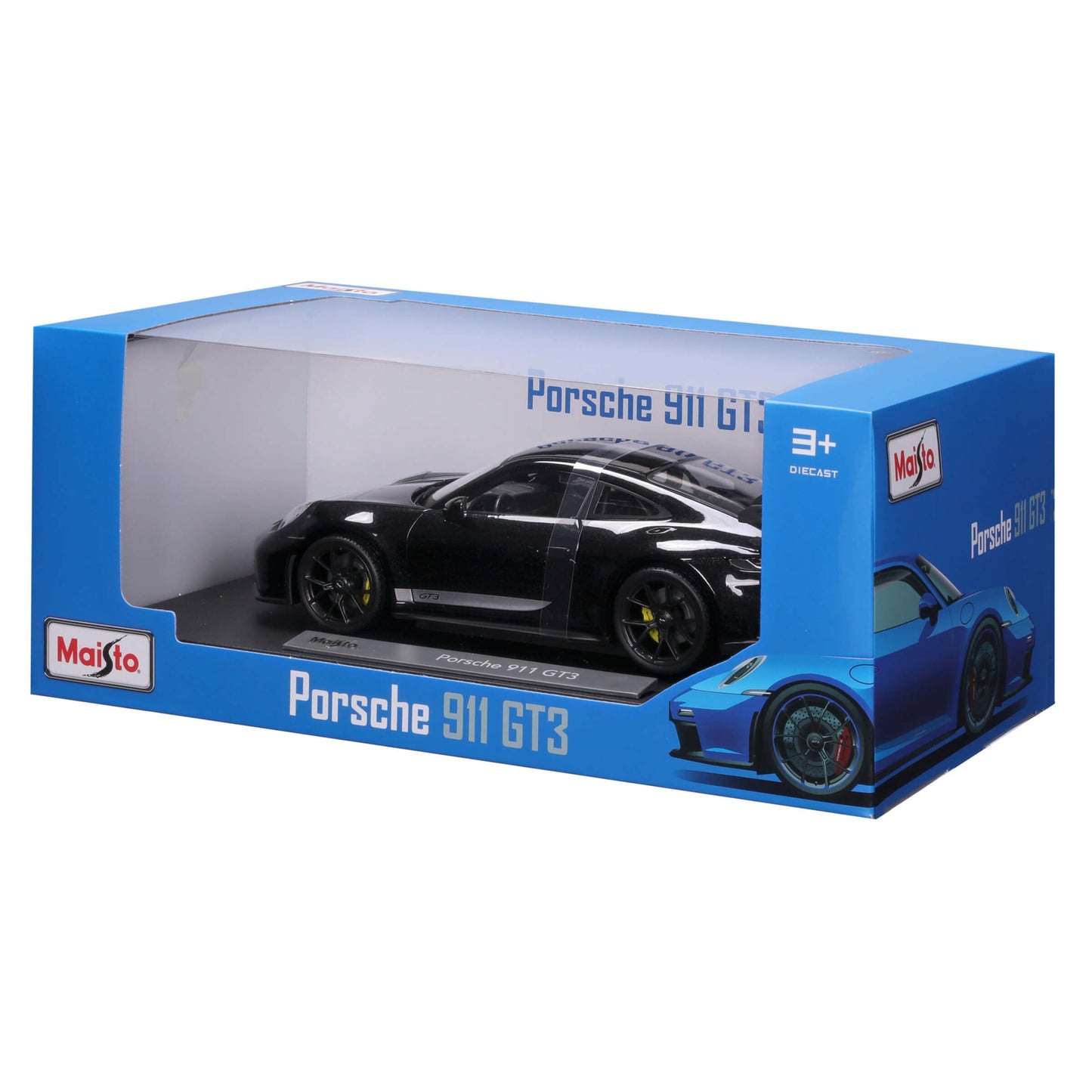 MODELLINO DIE CAST PORSCHE 911 GT3 NERA 2022 - 1:18 - 36458