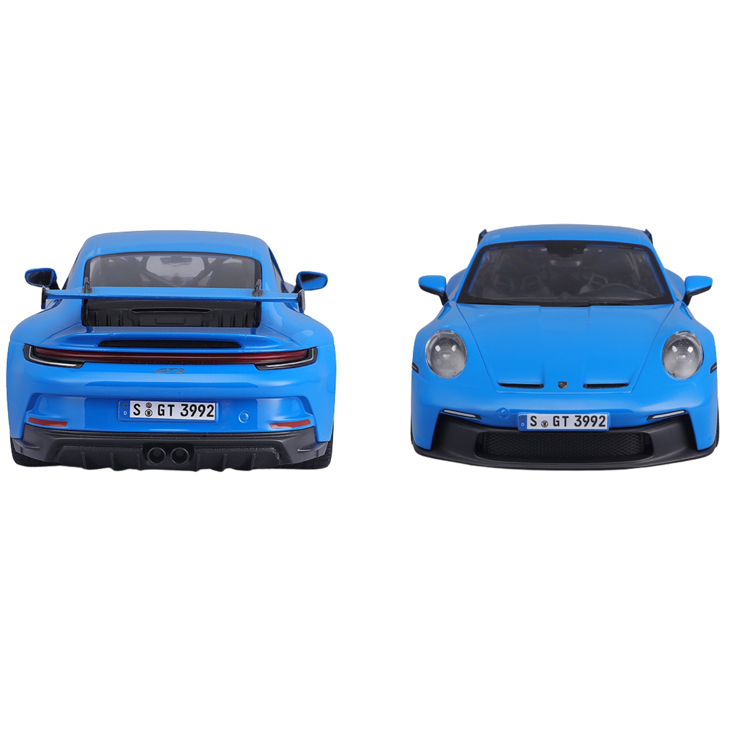 MODELLINO DIE CAST PORSCHE 911 GT3 AZZURRA 2022 - 1:18 - 36458