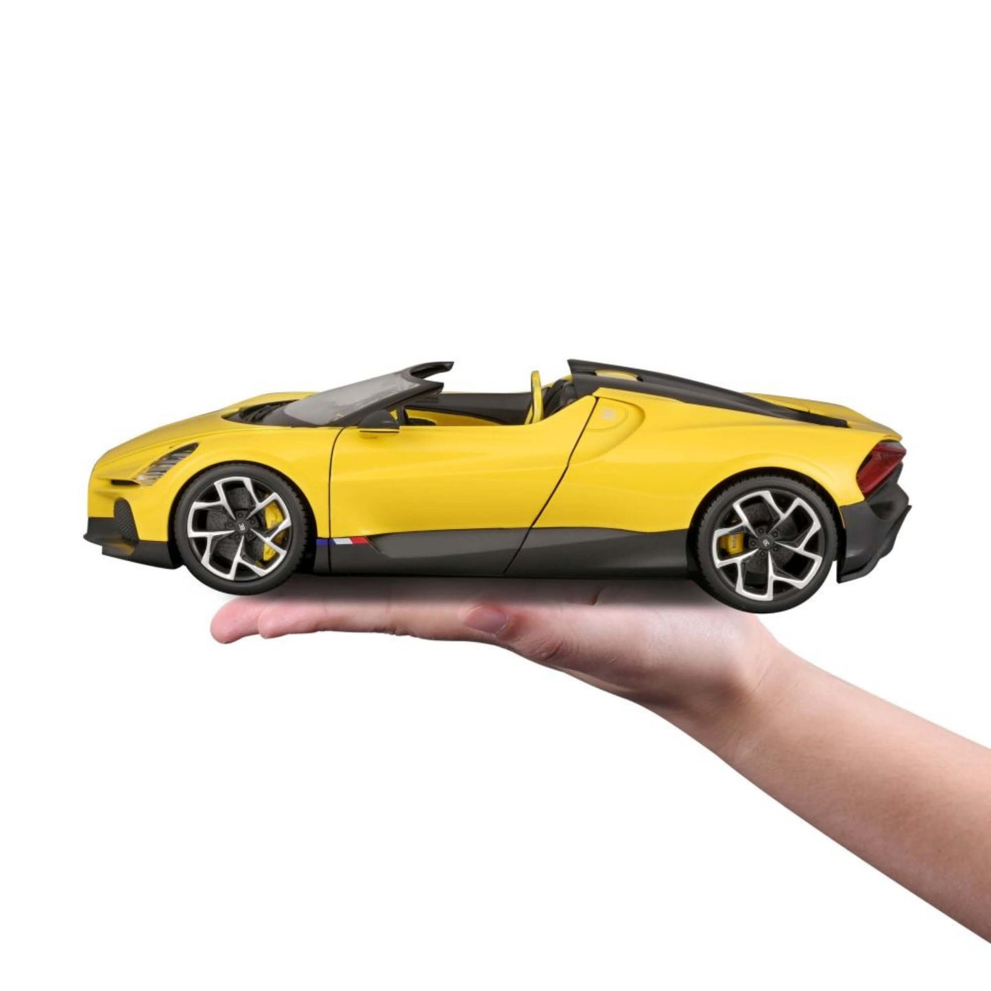 MODELLINO DIE CAST BUGATTI MISTRAL GIALLA - 1:18 - 18-11051