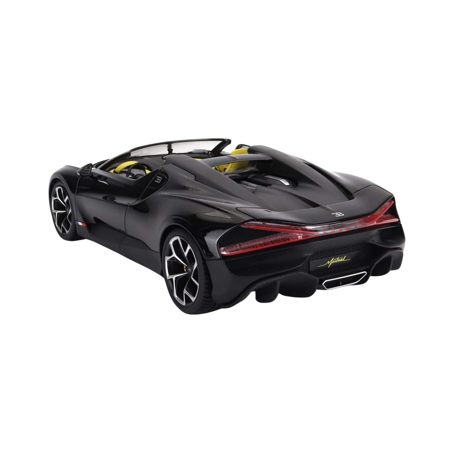 MODELLINO DIE CAST BUGATTI MISTRAL NERA - 1:18 - 18-11051