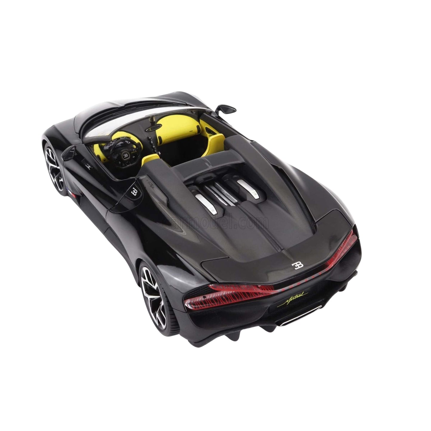 MODELLINO DIE CAST BUGATTI MISTRAL NERA - 1:18 - 18-11051