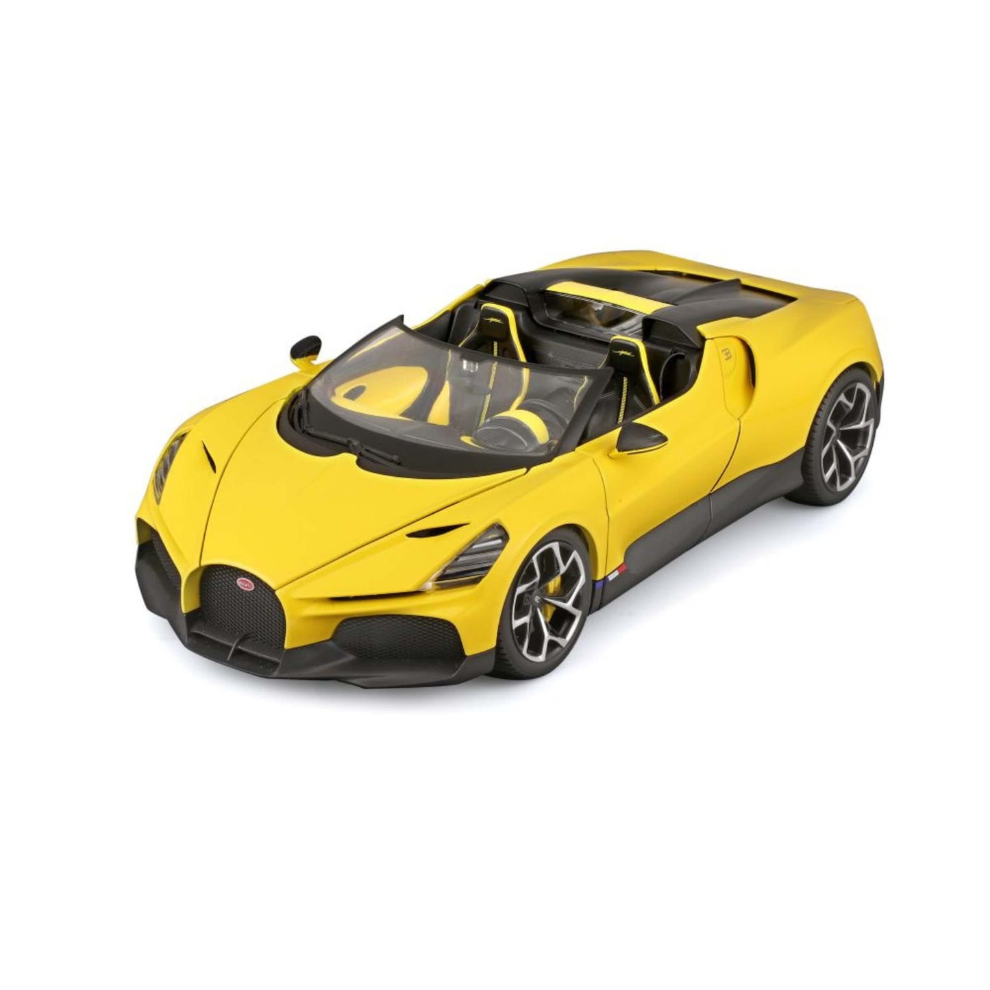 MODELLINO DIE CAST BUGATTI MISTRAL GIALLA - 1:18 - 18-11051