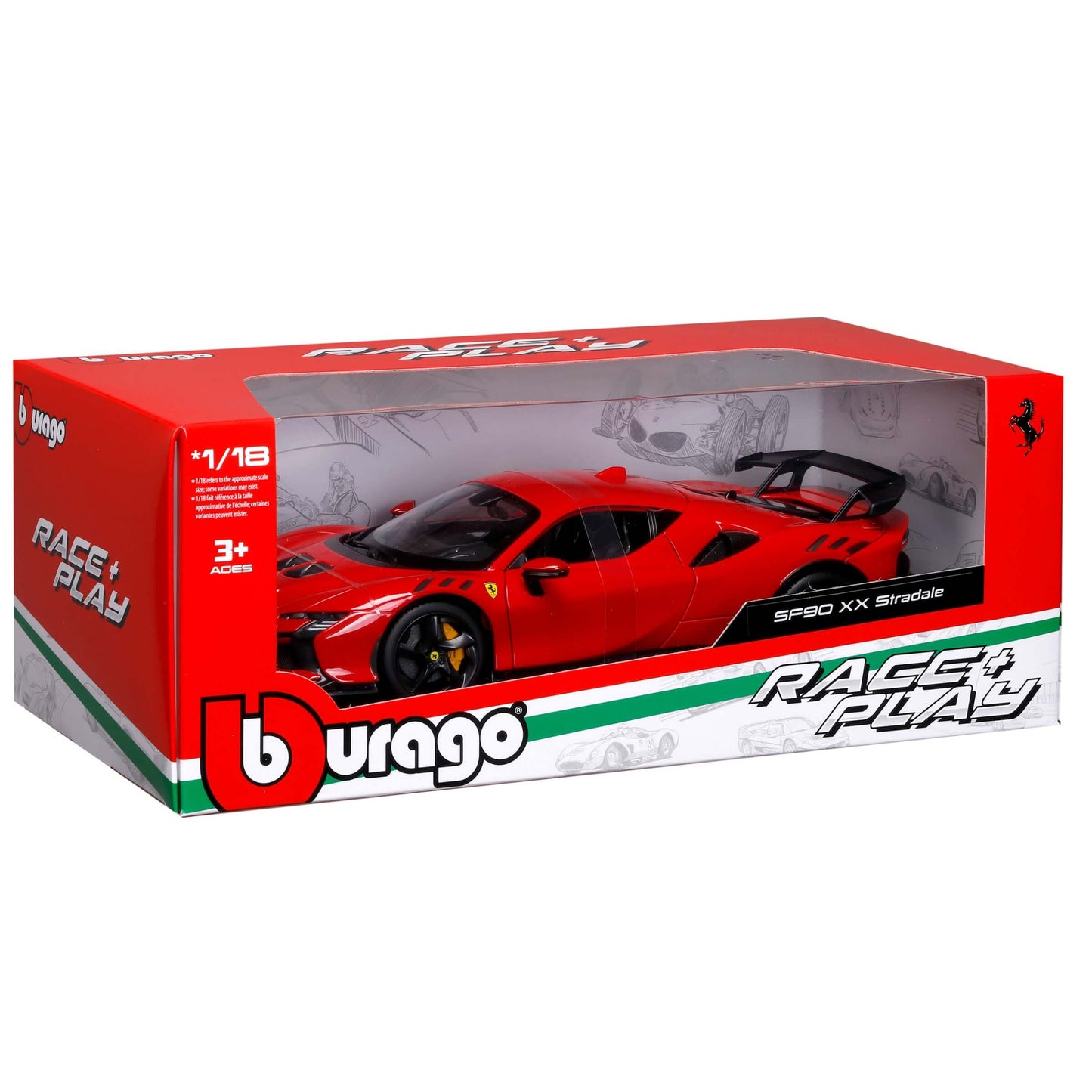 Bburago Ferrari SF90 XX Stradale 2024 Modellino Auto Die-Cast Scala 1:18 - 18-16020-02014