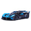 MODELLINO DIE CAST BUGATTI BOLIDE BLU E CARBONIO - 1:24 - 32911