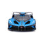 MODELLINO DIE CAST BUGATTI BOLIDE BLU E CARBONIO - 1:24 - 32911