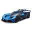 MODELLINO DIE CAST BUGATTI BOLIDE BLU E CARBONIO - 1:24 - 32911