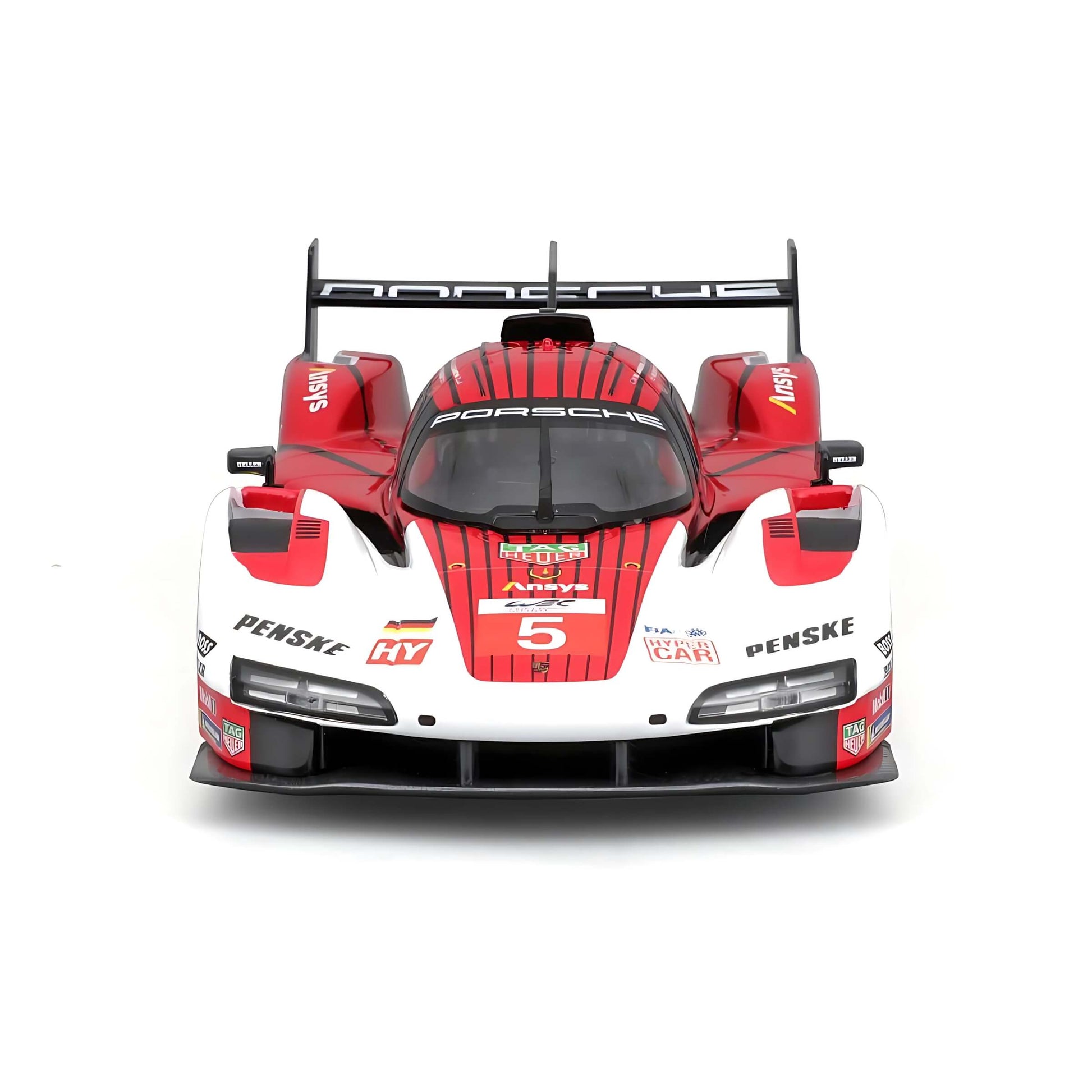 Modellino Porsche 963 Le Mans 2023 Bburago 1:24 vista laterale