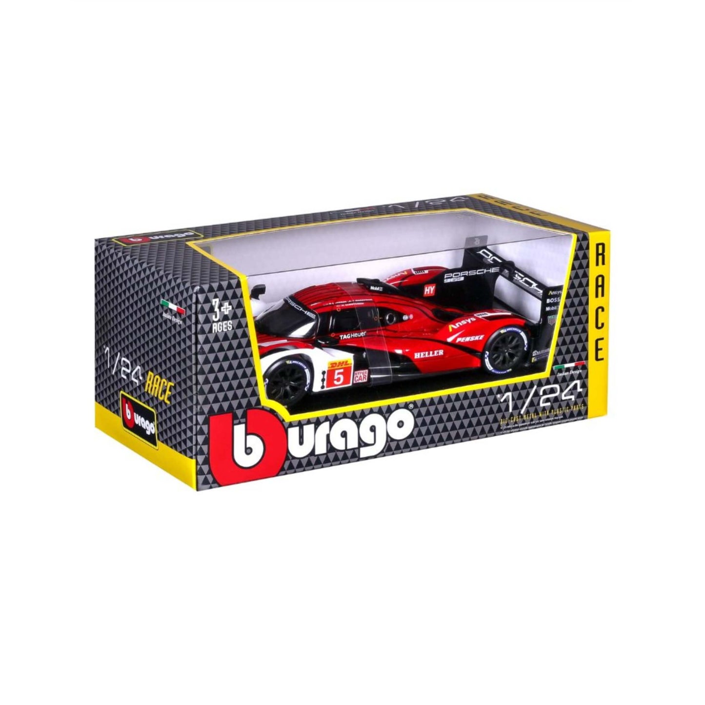 MODELLINO DIE CAST PORSCHE 963 - 24h LE MANS #5 - 1:24 - 18-28022