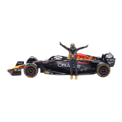 Modellino Red Bull RB19 F1 2023 Bburago 1:24 vista laterale
