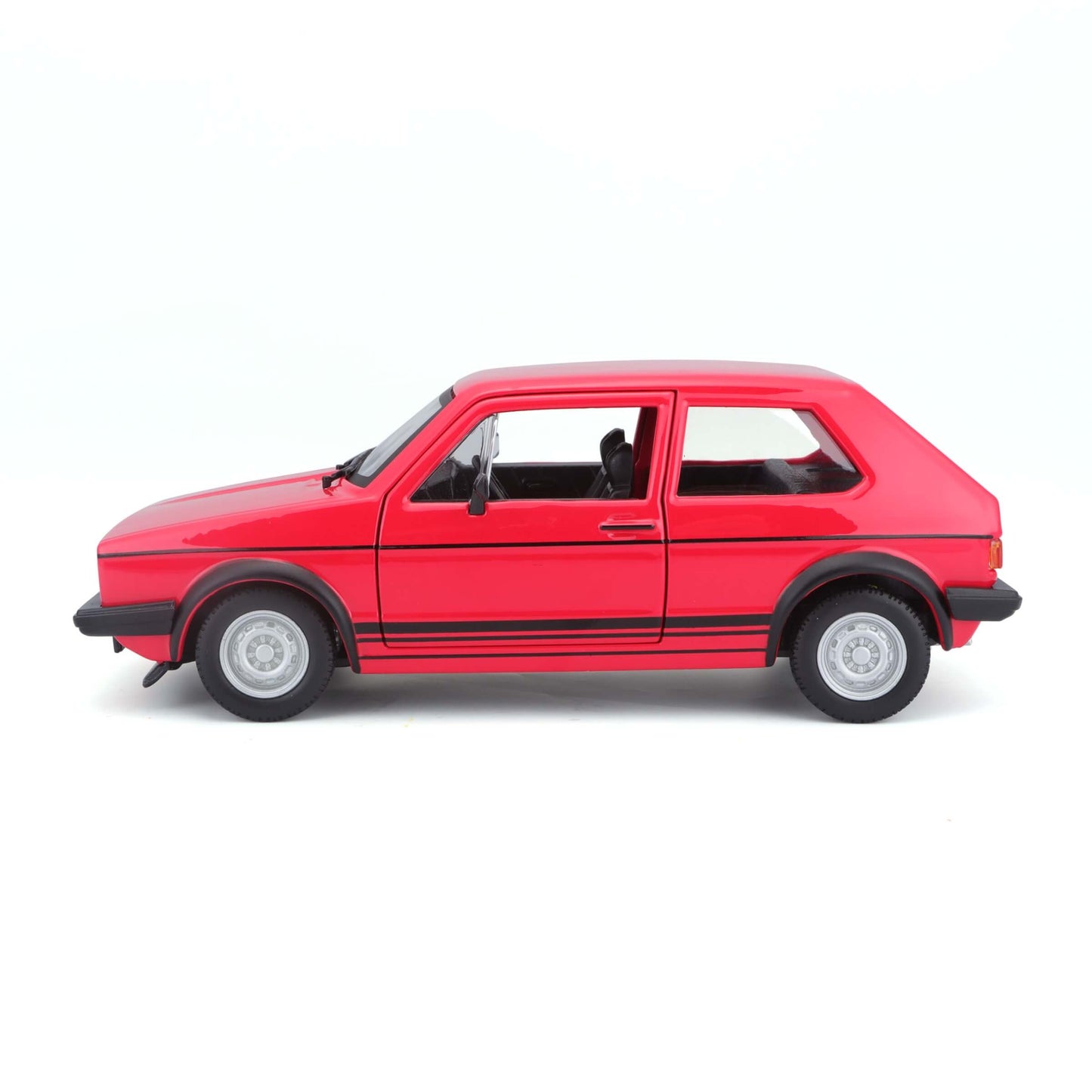 Bburago Volkswagen Golf Mk1 GTI 1979 Rossa Modellino Auto Die-Cast Scala 1:24 - 18-21089