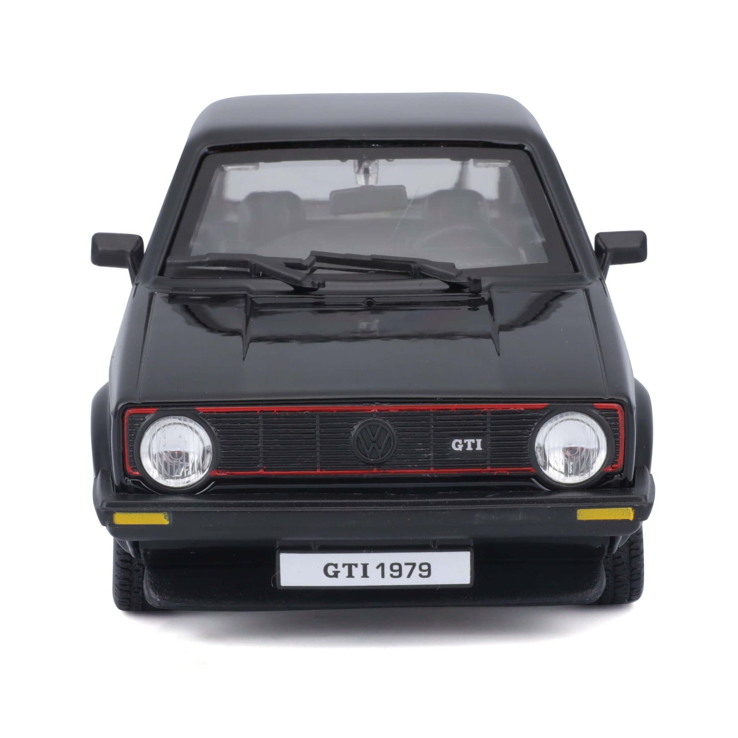 Bburago Volkswagen Golf Mk1 GTI 1979 Nera Modellino Auto Die-Cast Scala 1:24 - 18-21089