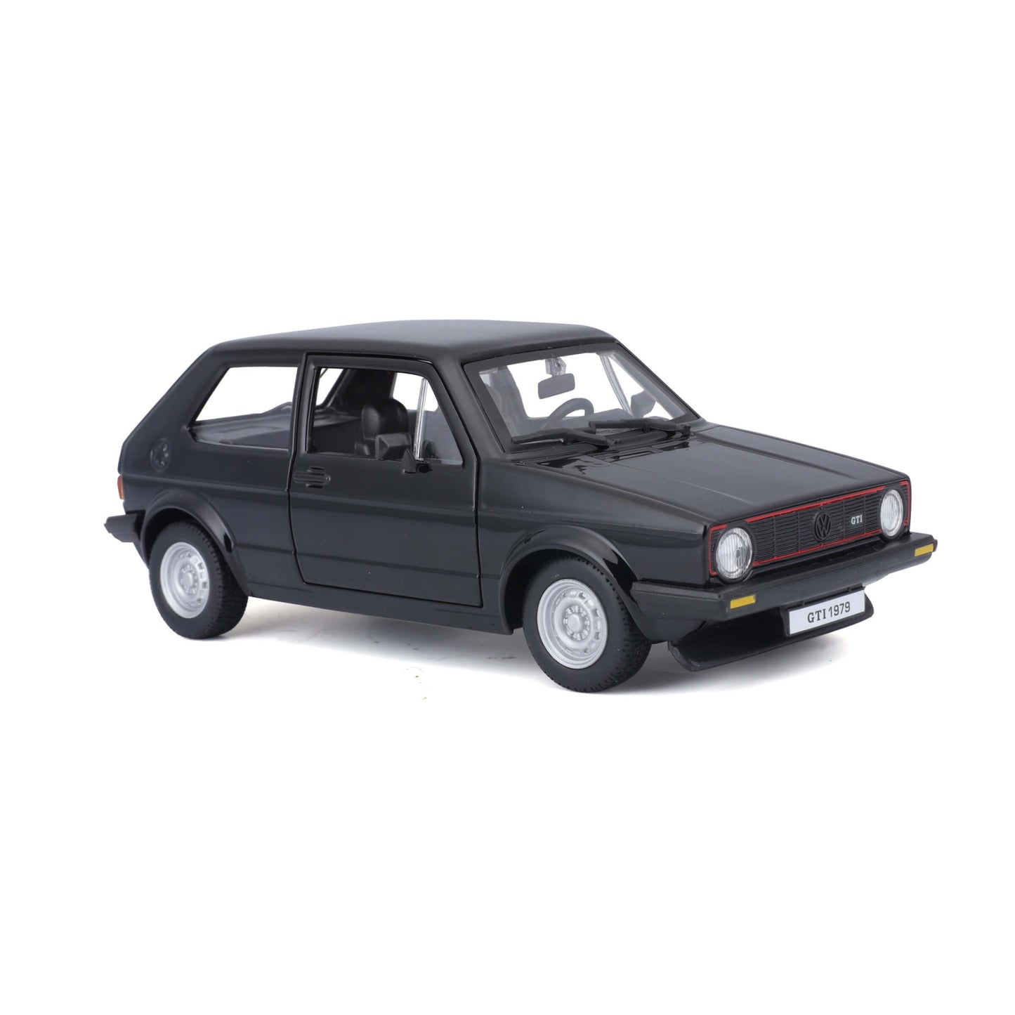 Bburago Volkswagen Golf Mk1 GTI 1979 Nera Modellino Auto Die-Cast Scala 1:24 - 18-21089