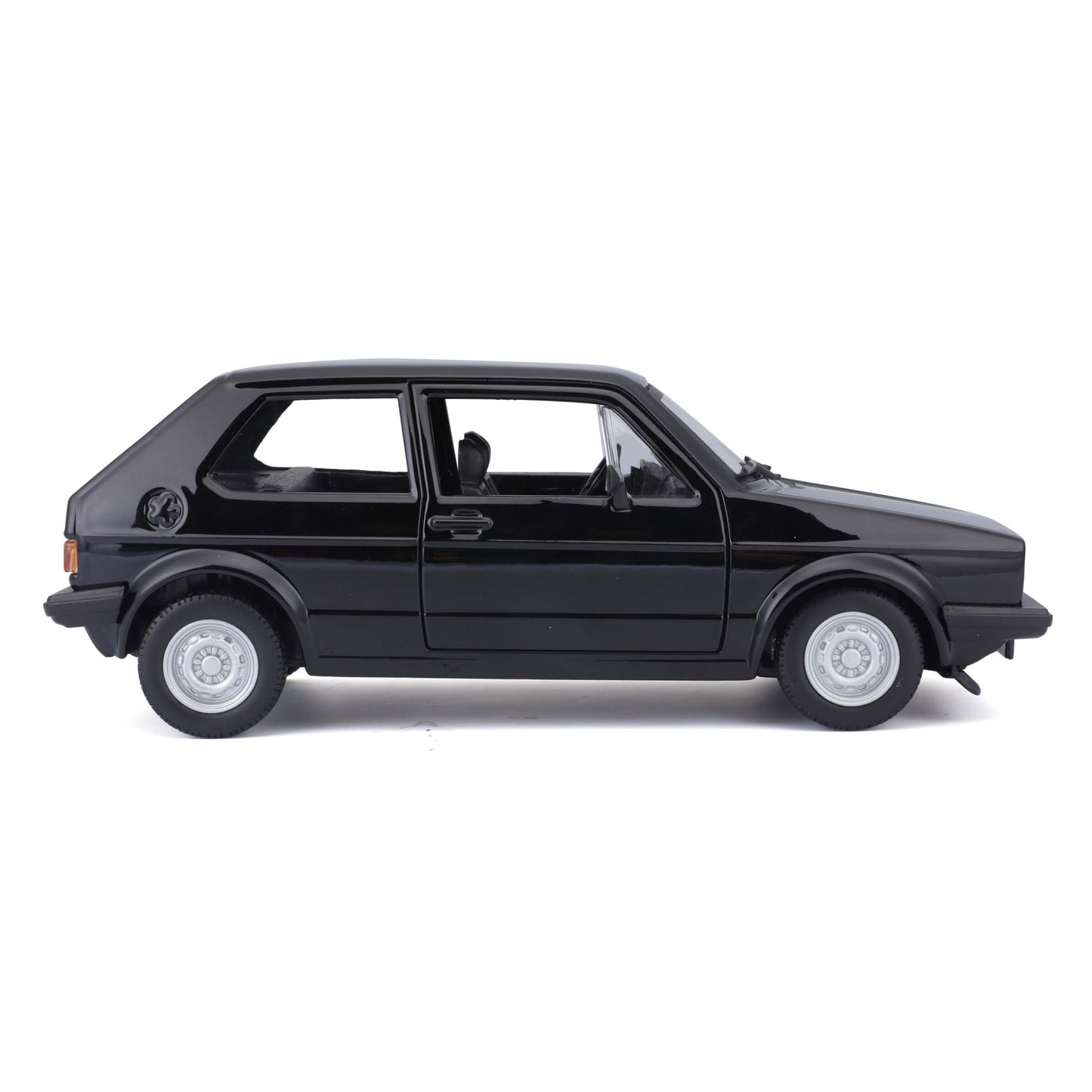 Bburago Volkswagen Golf Mk1 GTI 1979 Nera Modellino Auto Die-Cast Scala 1:24 - 18-21089