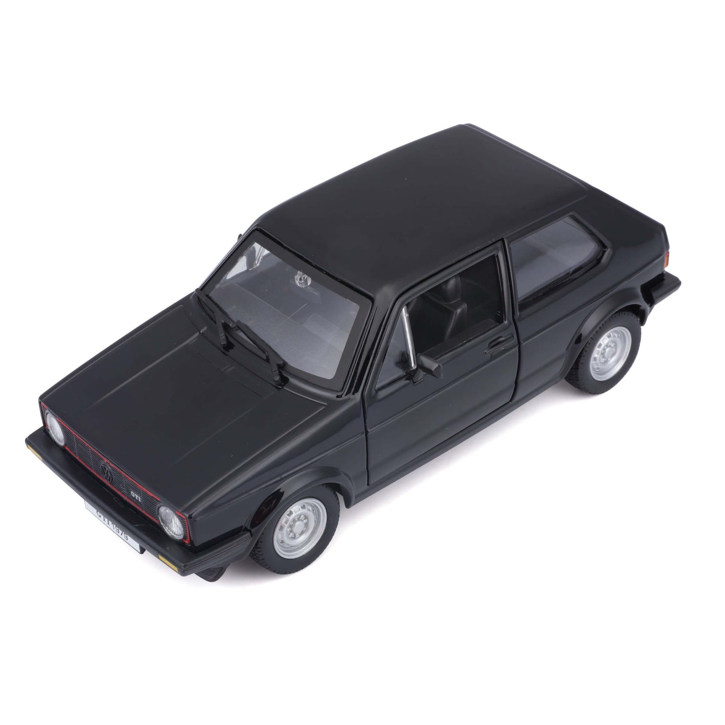 Bburago Volkswagen Golf Mk1 GTI 1979 Nera Modellino Auto Die-Cast Scala 1:24 - 18-21089