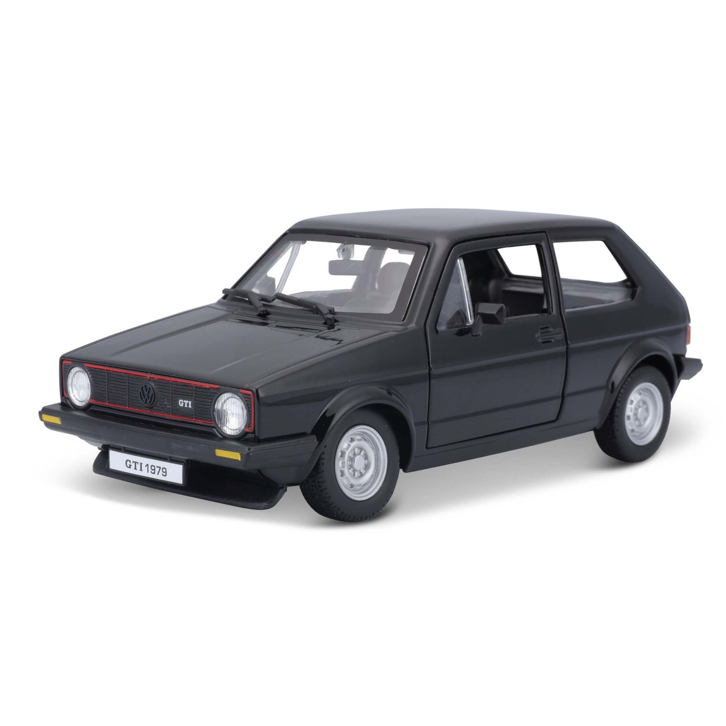 Bburago Volkswagen Golf Mk1 GTI 1979 Nera Modellino Auto Die-Cast Scala 1:24 - 18-21089