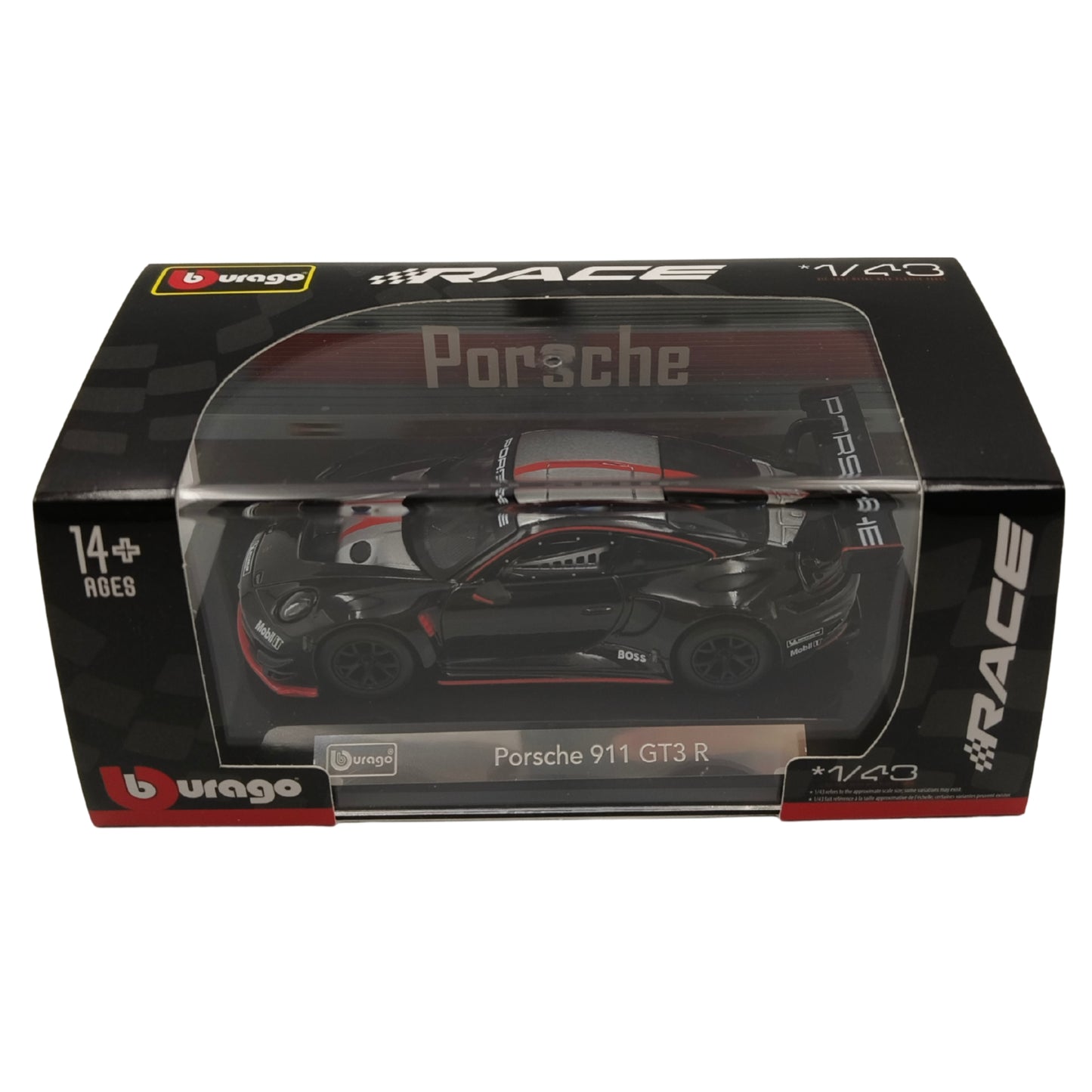 Bburago Porsche 911 GT3 R Modellino Auto Scala 1:43 - 18-21119